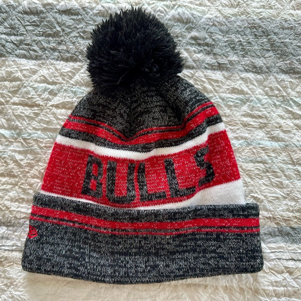 Chicago Bulls New Era Hardwood Classics Winter Hat
